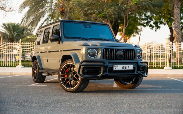 Grey Mercedes G63 AMG Photo 19