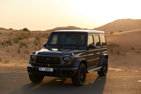 Grey Mercedes G63 AMG Photo 9