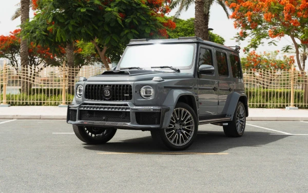 Grey Mercedes G63 AMG Photo 10