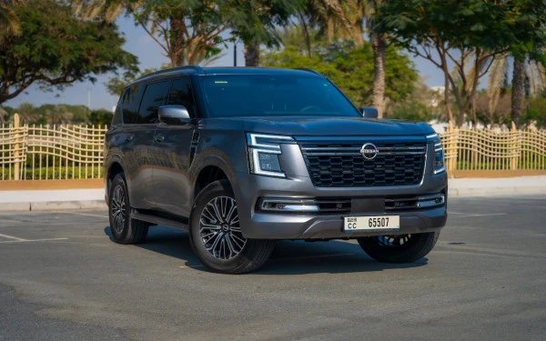 Grey Nissan Patrol Platinum V6 Photo 3