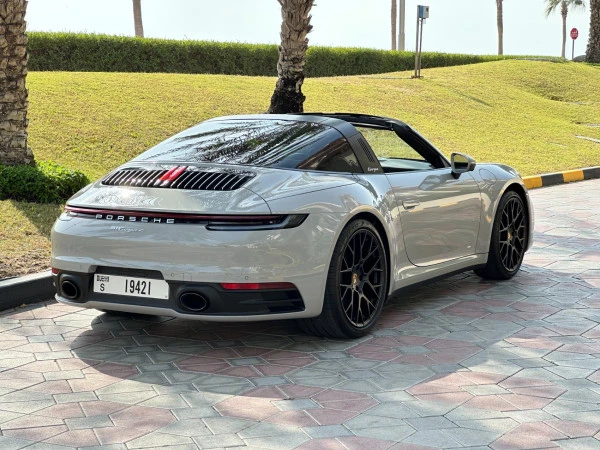 Серый Porsche Targa Photo 5