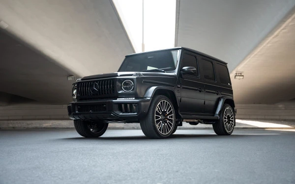 Матовый черный Mercedes G63 AMG Photo 6
