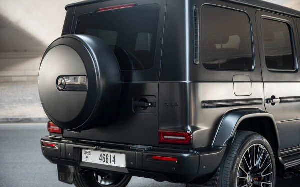 Матовый черный Mercedes G63 AMG Photo 8