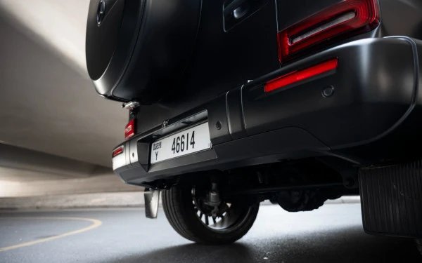Матовый черный Mercedes G63 AMG Photo 9