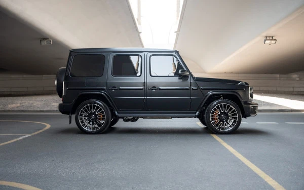 Матовый черный Mercedes G63 AMG Photo 11