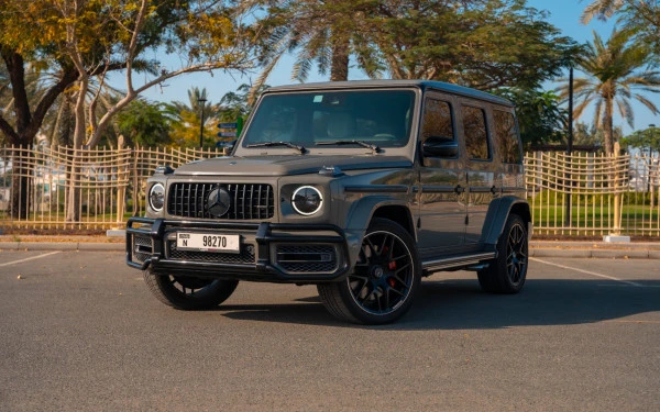 Nardo grey Mercedes G63 AMG Photo 4