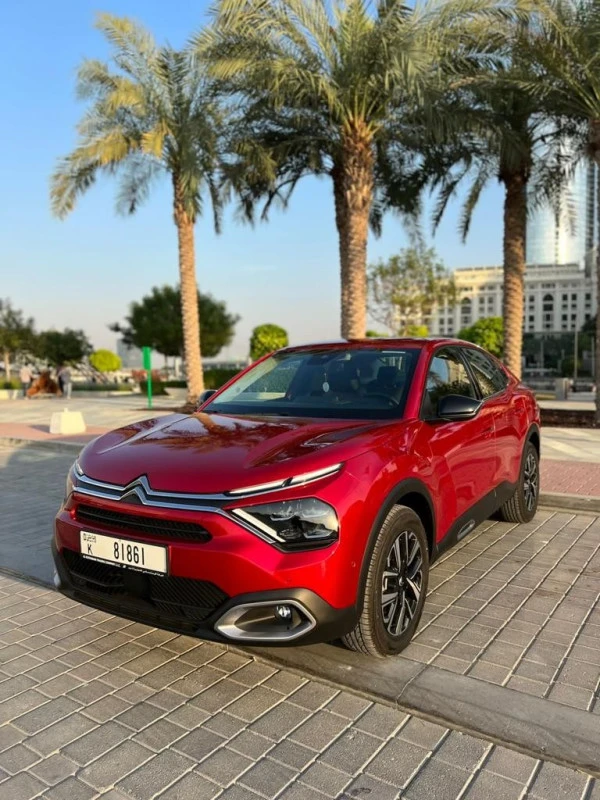 Красный Citroen C4X Shine Photo 3