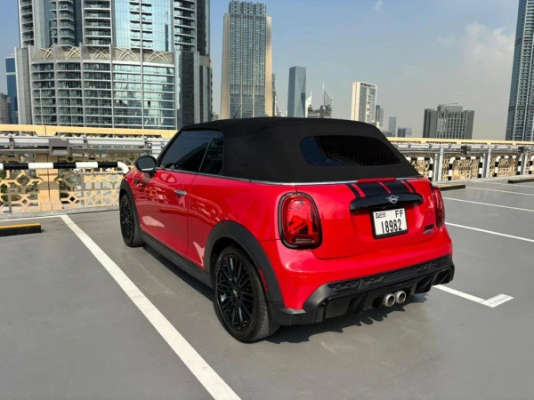 Красный Mini Cooper S Photo 3