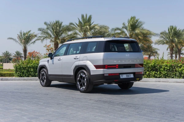Серебро Hyundai Santa Fe Photo 3