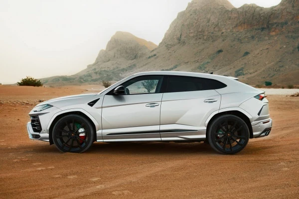 Серебро Lamborghini Urus Photo 2