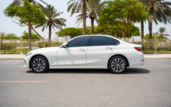 White BMW 318i Photo 6