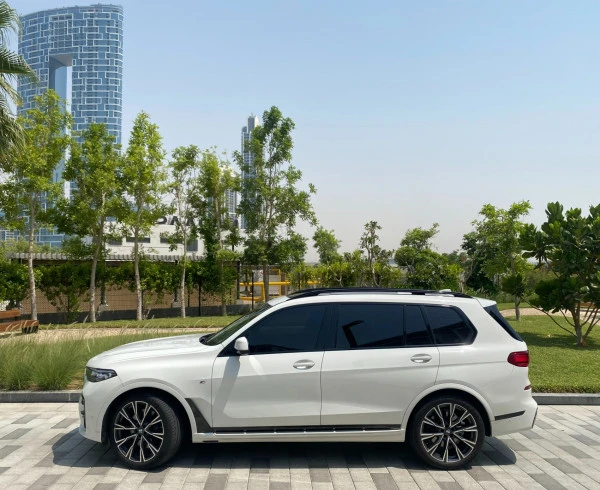 White BMW X7 Photo 3