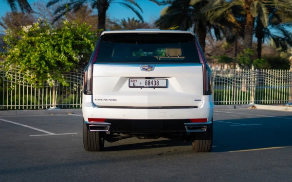 Белый Cadillac Escalade Photo 2