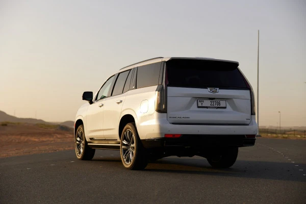 Белый Cadillac Escalade Photo 3