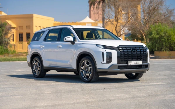 White Hyundai Palisade Photo 3