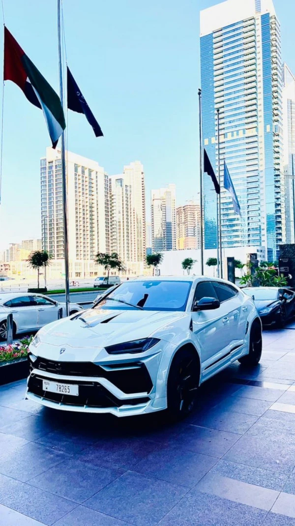 Белый Lamborghini Urus Novitec Photo 2