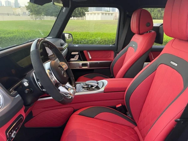White Mercedes G63 Brand New Photo 3