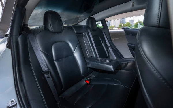 White Tesla Model 3 Photo 11