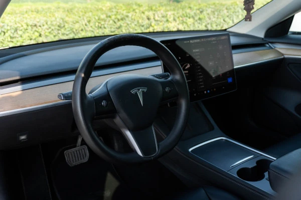 Белый Tesla Model 3 Photo 6