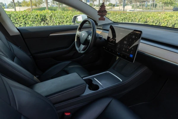 Белый Tesla Model 3 Photo 9