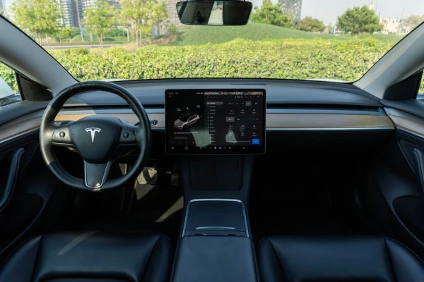 Белый Tesla Model 3 Photo 10