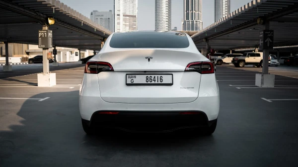 Белый Tesla Model Y Long Range Photo 3