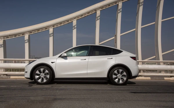 Белый Tesla Model Y Long Range Photo 2