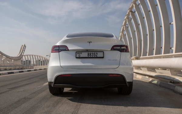 Белый Tesla Model Y Long Range Photo 4