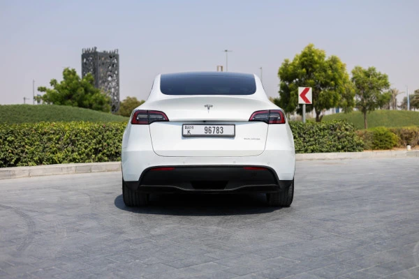 Белый Tesla Model Y Long Range Photo 4