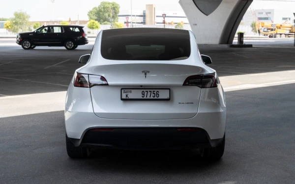 Белый Tesla Model Y Long Range Photo 5