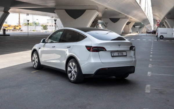 Белый Tesla Model Y Long Range Photo 6