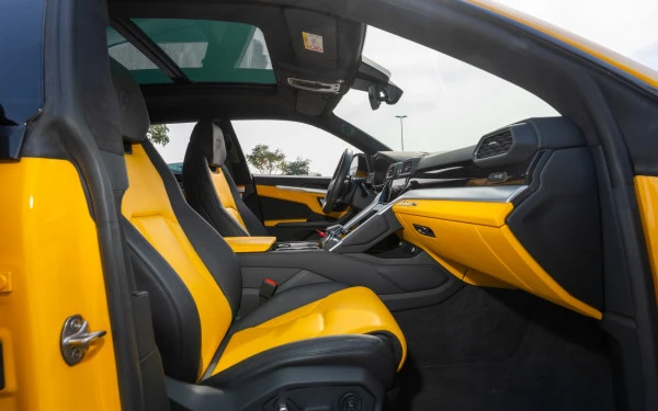 Yellow Lamborghini Urus Photo 10
