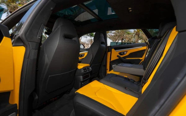 Yellow Lamborghini Urus Photo 20