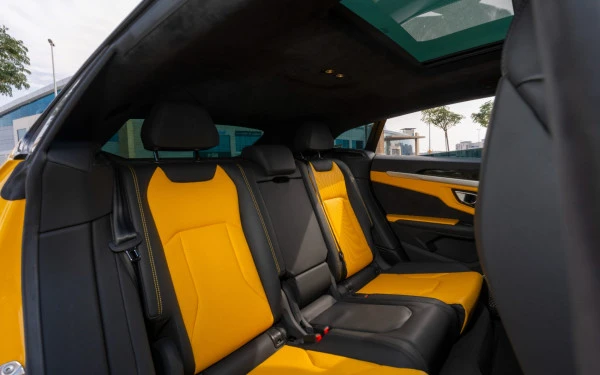 Yellow Lamborghini Urus Photo 22
