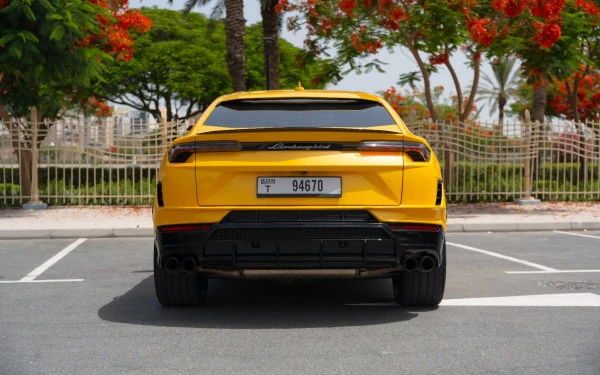 Yellow Lamborghini Urus Photo 10